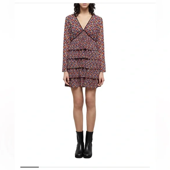 The Kooples Floral Mini Dress - Picture 7 of 7